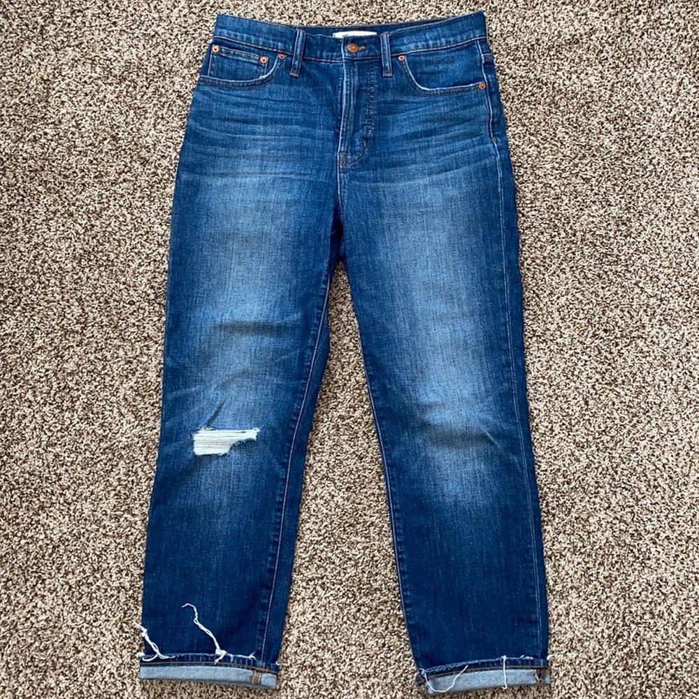 Madewell Perfect Vintage Crop Jean 28